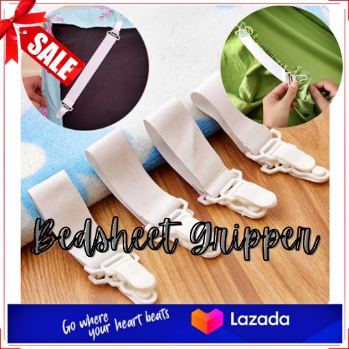 LONG LIVE168 4PCS Mattress Sheet Clip Grippers Straps Heavy Duty