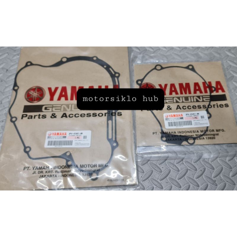 GENUINE CRANKCASE GASKET (2PV) LEFT/RIGHT FOR SNIPER 150 V1&V2 Shopee