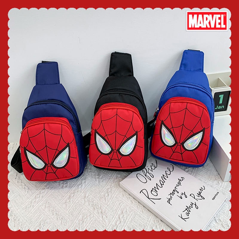 New Spiderman Bag Kids Cartoon Spider Man Crossbody Chest Bag Boys Girls  Messenger Bag | Shopee Philippines