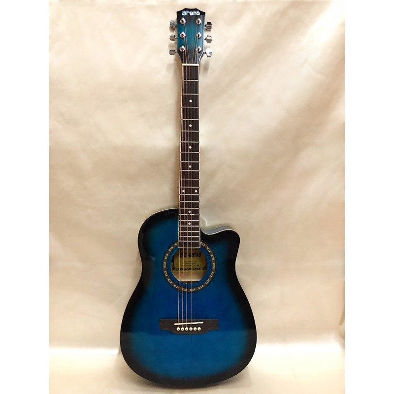 Arena Acoustic Guitar 38C With Free Bag, String, Capo And Strap