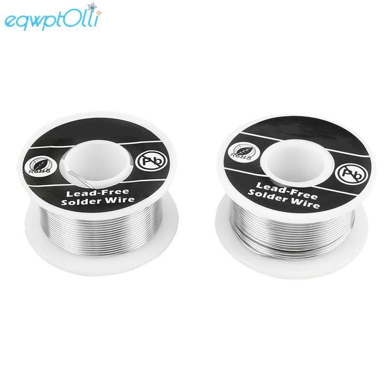 2Pcs/Set 1.0mm Tin Lead Rosin Core Solder Wire for Stained Glass Electronics Gauge Wire Jewelry Electric Toys and els
