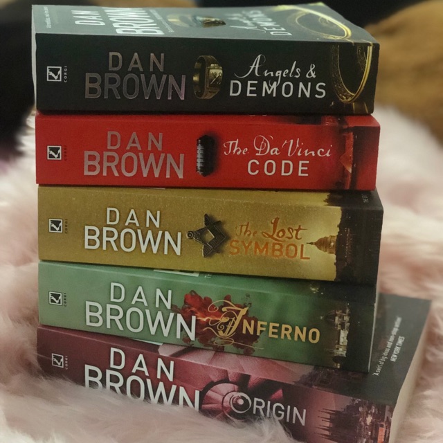 Robert Langdon Series By Dan Brown Shopee Philippines