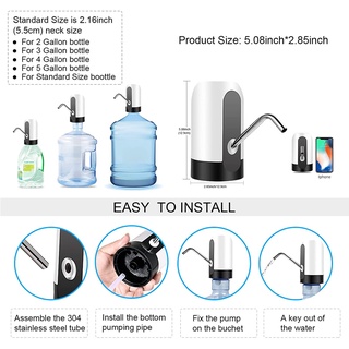 High quality WorthBuy PH Water Pump Dispenser sale for Gallon, Wilkins, Mineral water bottle automa #3