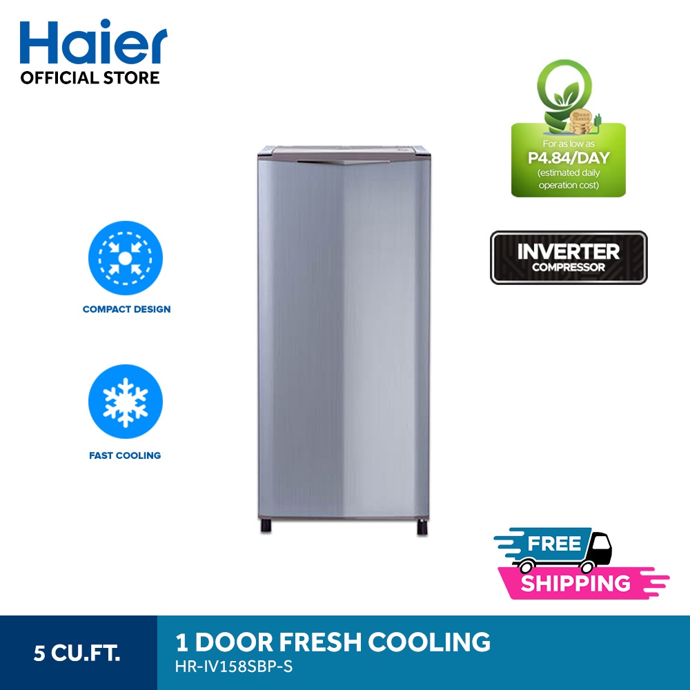 Haier HRIV158SBPS 5.0 cu. ft. Fast Cooling Inverter Single Door