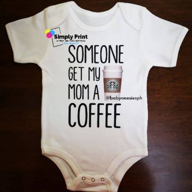 Starbucks Baby Onesie Baby boy Baby girl newborn infant customize gift idea damit pambaby OOTD state