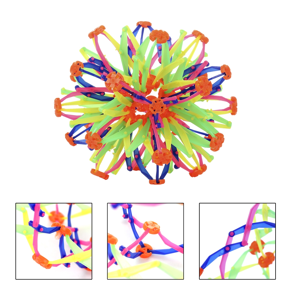 expanding plastic ball