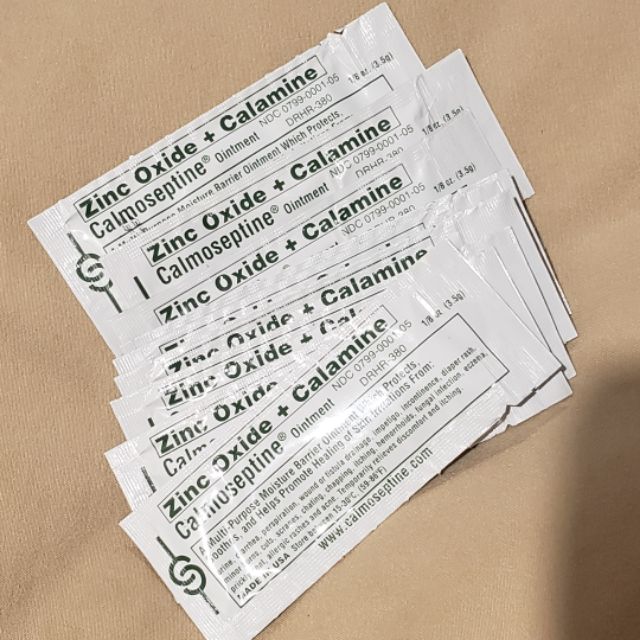 Calmoseptine Ointment 3.5g sachet Shopee Philippines