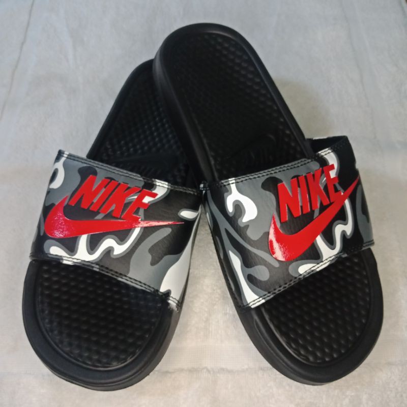 nike benassi jdi camo
