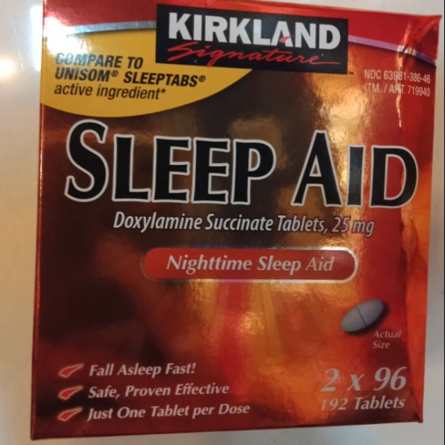 Kirkland Signature Sleep AID /192 tab Shopee Philippines