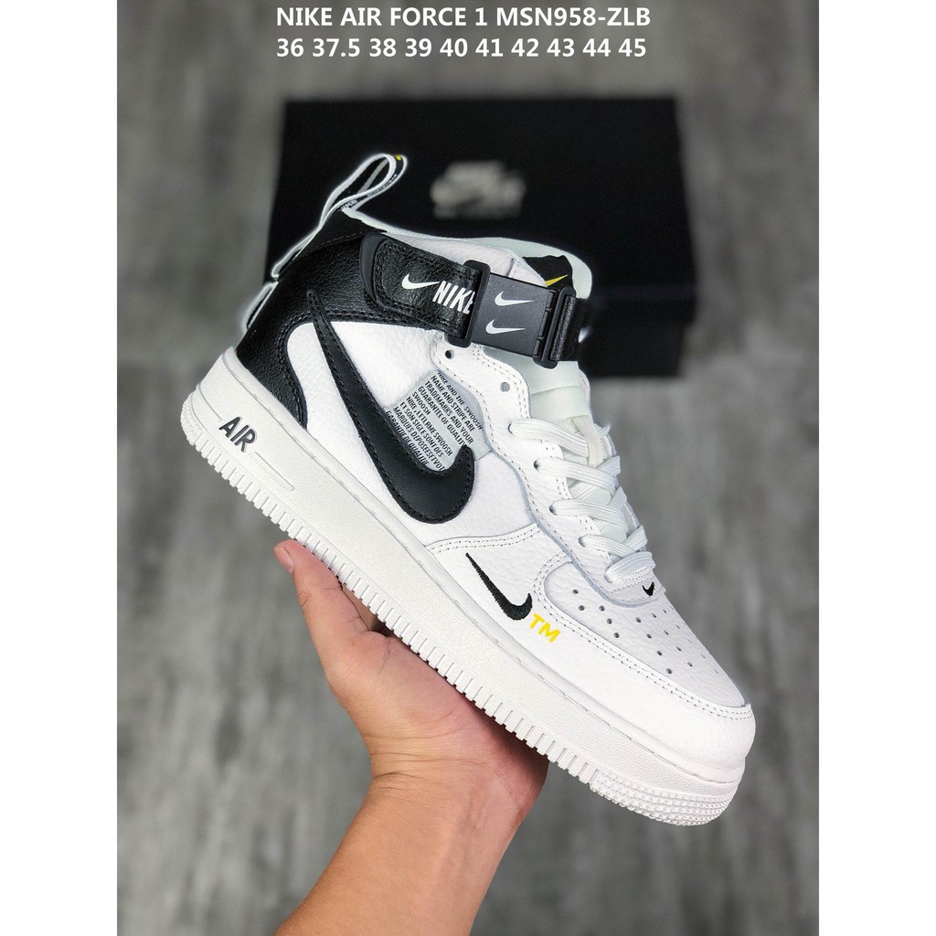 high top air forces white