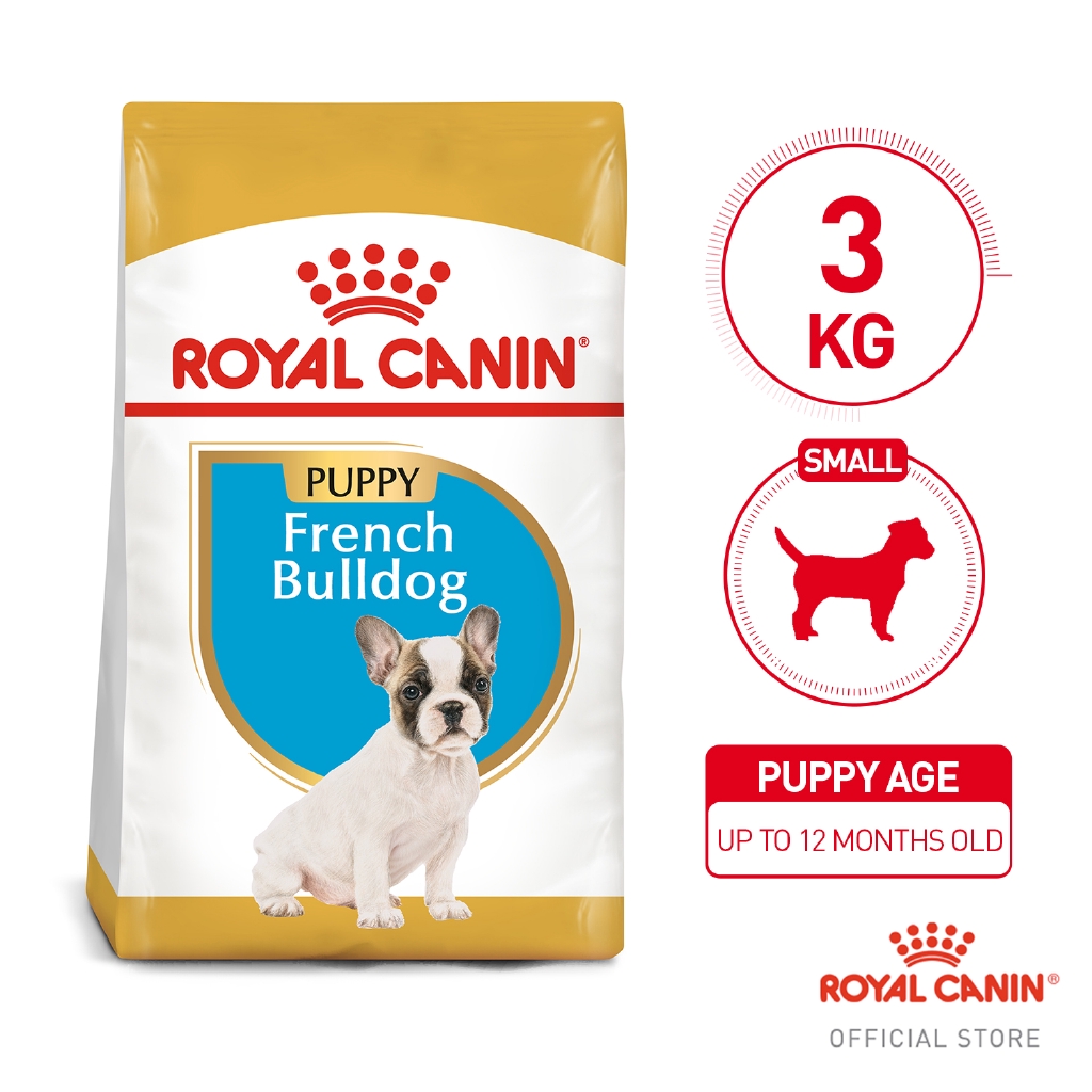 Royal Canin French Bulldog Puppy Dry Dog Food (3kg) - Breed Health ...