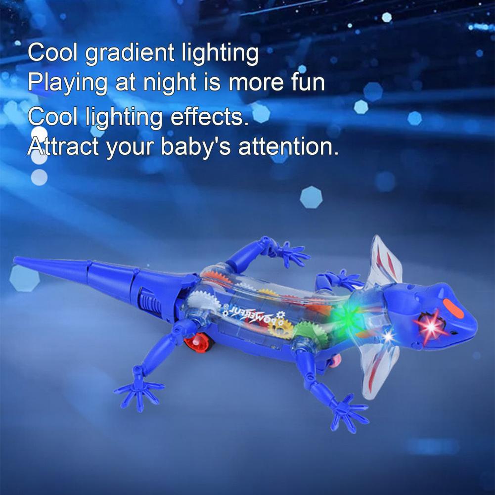 Walking Lizard Toy Model Robotic Toys Battery Operated with Sounds