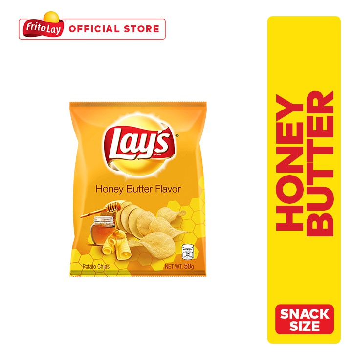 Lay's Honey Butter Potato Chips 50g Shopee Philippines
