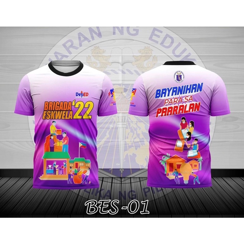 BRIGADA ESKWELA FULLY SUBLIMATED TSHIRTS Batch 1 *read product