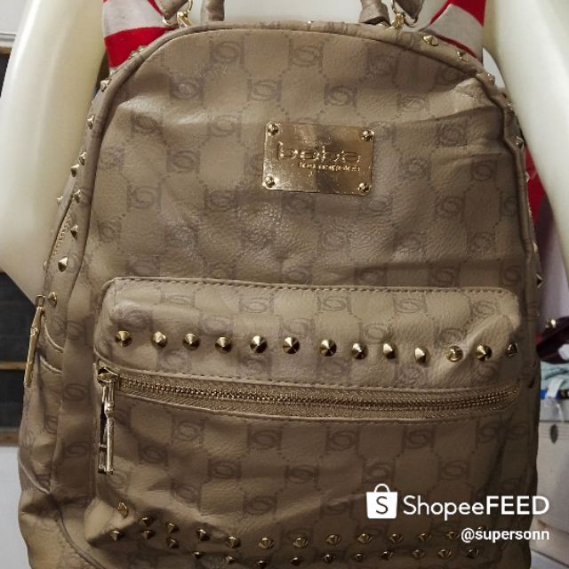 Bebe Los Angeles Back Bag Preloved Shopee Philippines