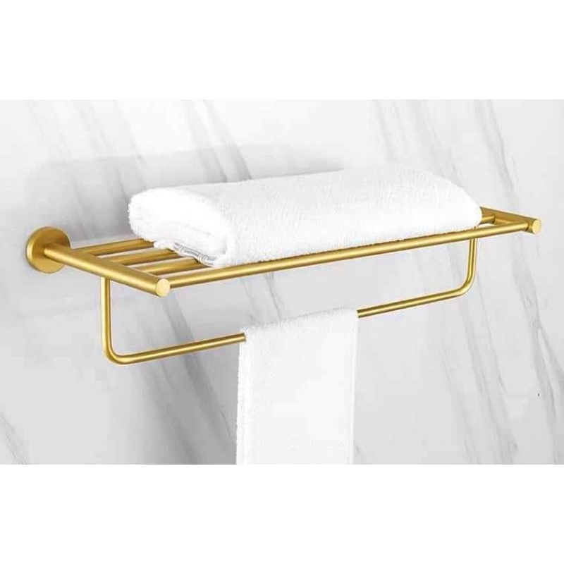 Towel Rack Gold Edition SUS304 Shopee Philippines