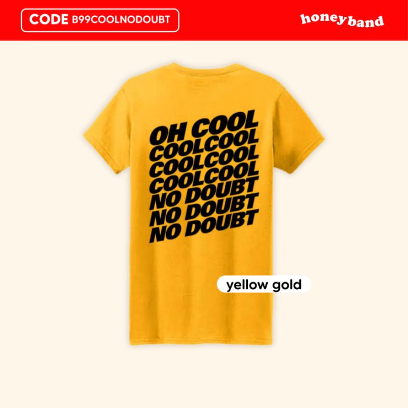 Brooklyn Nine Nine Cool No Doubt Back Print Shirt A3 Print Size With Actual Shopee Philippines