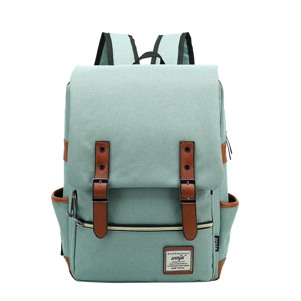 canvas laptop backpack women's