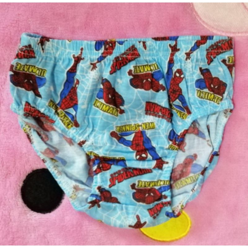 SPIDERMAN UNDERWEAR FOR KIDS 3-5 YEARS OLD | Shopee Philippines