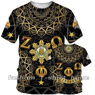 Zeta Phi Omega T Shirt Design Apparel's T Shirt Full Sublimation 47th Anniversary #1