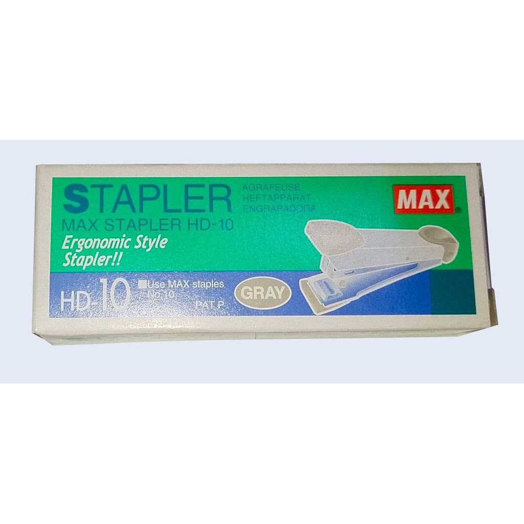 MAX Stapler HD-10 Ergonomic Style Stapler , MAX No. 10 stapler , MAX ...