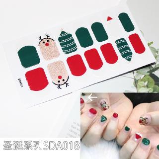 christmas nail appliques