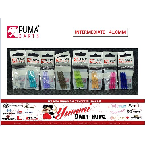 PUMA DART DART SHAFT BUBBLE DART SHAFT (SHORT INTERMEDIATE MEDIUM