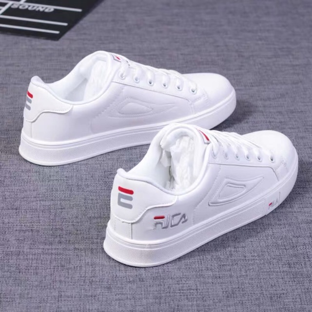 fila sneakers all white