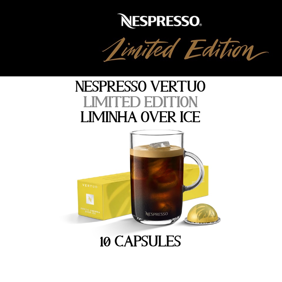 NESPRESSO Vertuo Limited Edition "EXOTIC LIMINHA OVER ICE" Coffee