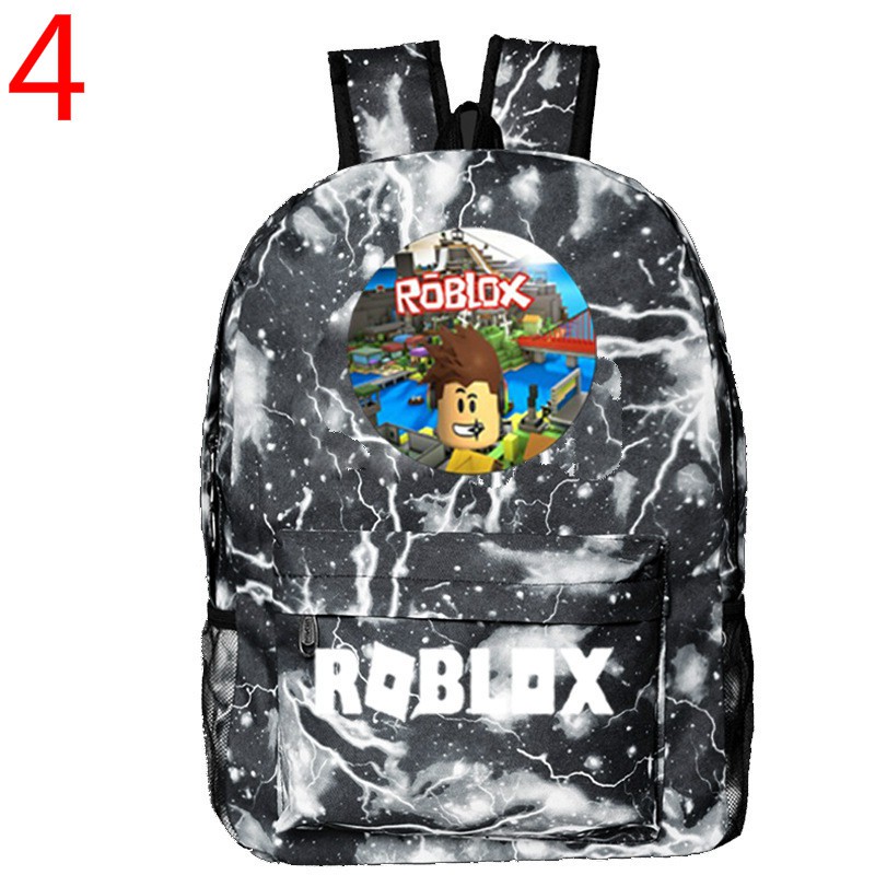 Roblox Bag Shoulders Backpack Student Backpack Lightning - 