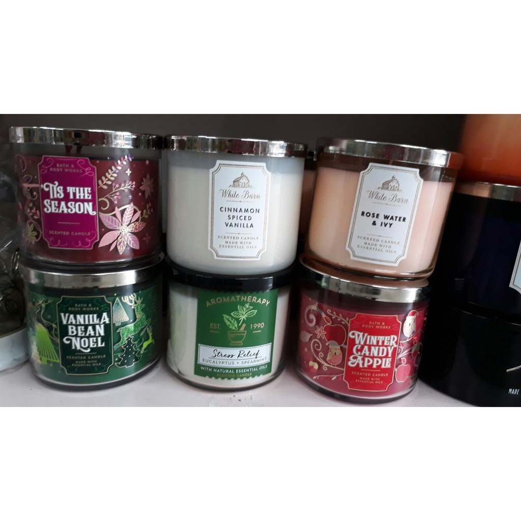 Bath and body works Scented Candle Shopee Philippines