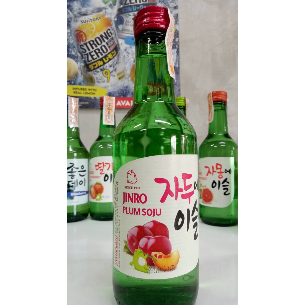 Jinro Plum Soju 360ml | Shopee Philippines