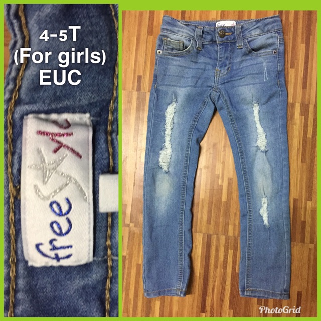 5t ripped jeans