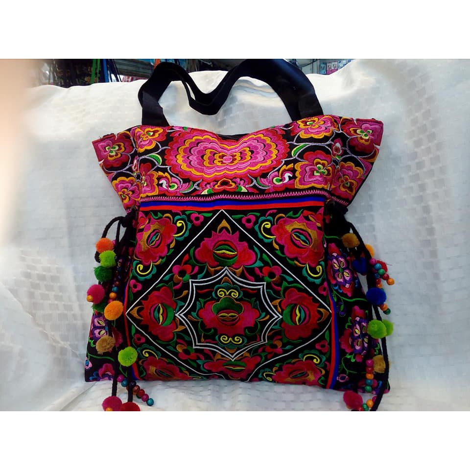 embroidered bag