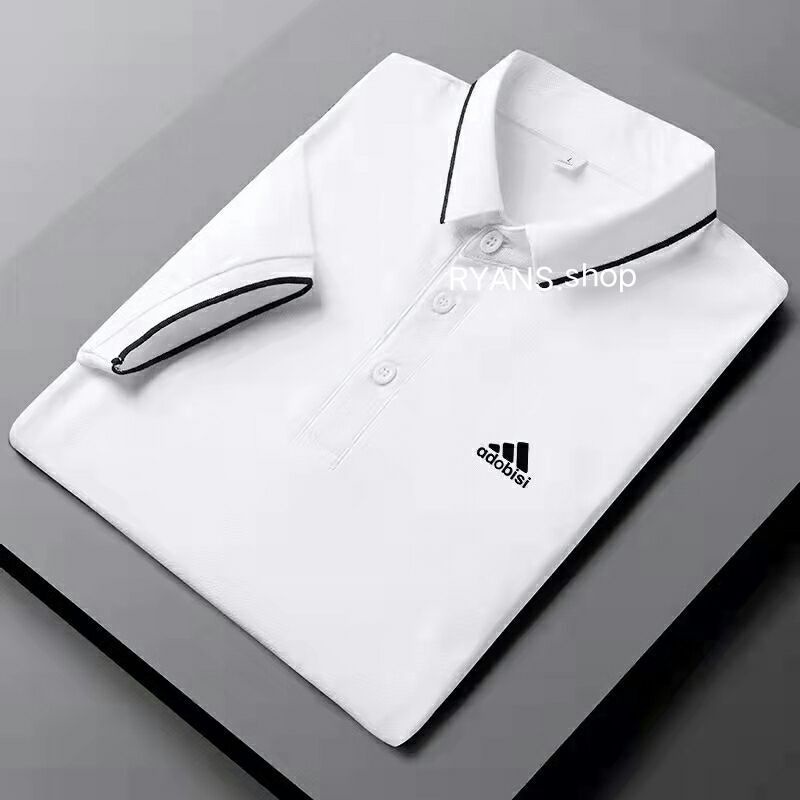 Men's  polo shorts   fashion casual polo shirt #6