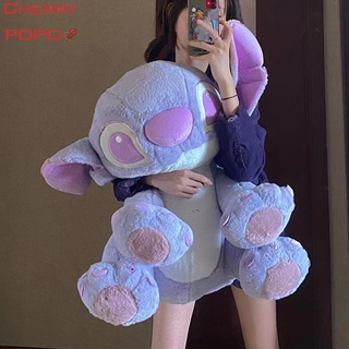 60cm Taro Color Stitch Doll Plush Toy Purple Cute Ragdoll Valentine's Day Gift Sleeping Pillow