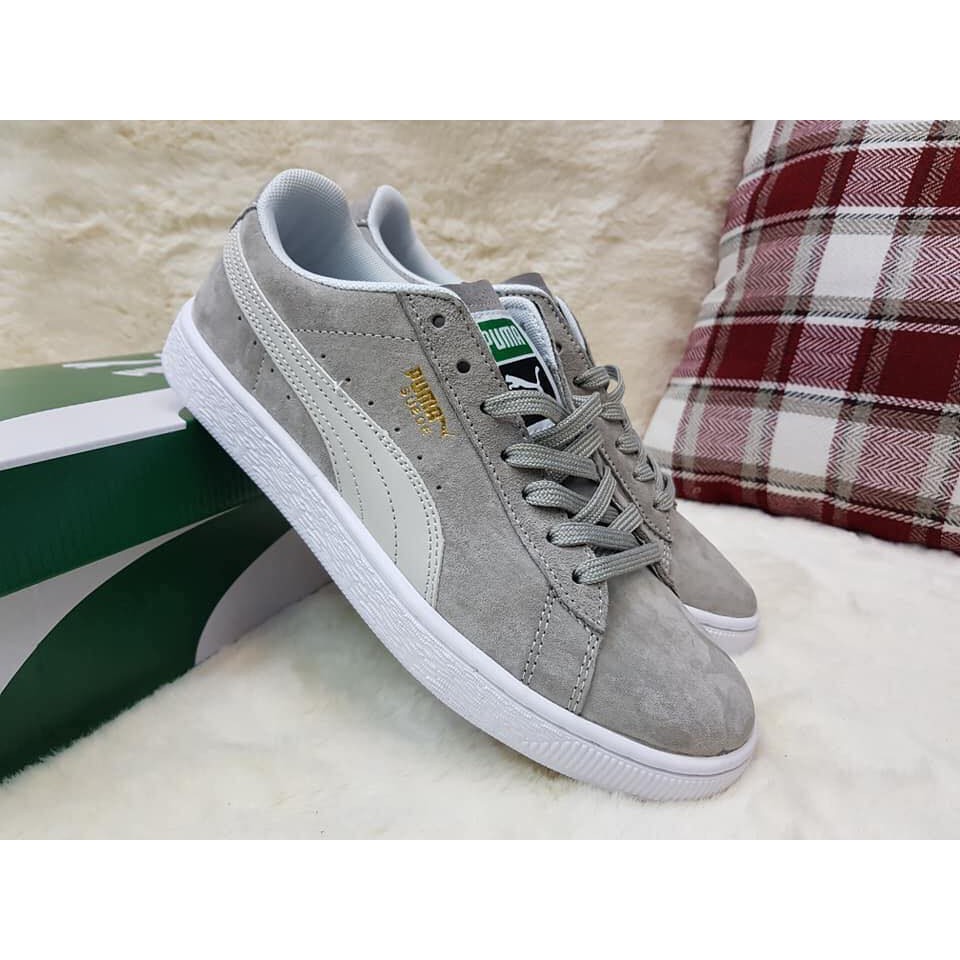 PUMA SUEDE Classic gray | Shopee 