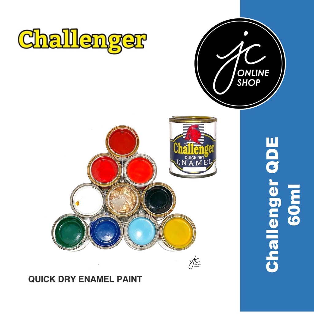 CHALLENGER Quick Dry Enamel Paint 60CC SOLD PER PIECE Shopee Philippines