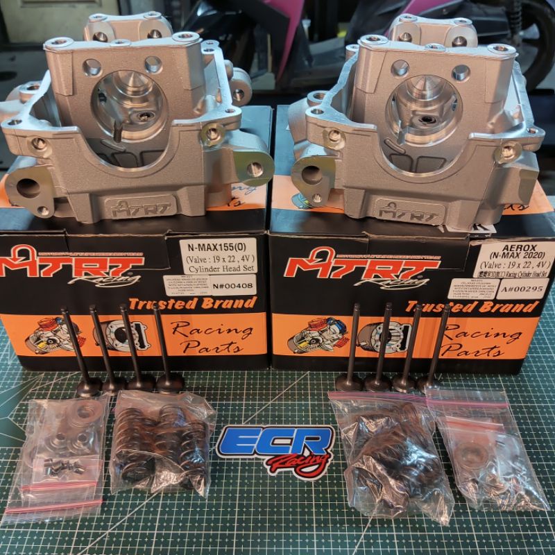 MTRT Head 19/22 Big Valve set Aerox v1 / v2, Nmax v1 / v2 Shopee