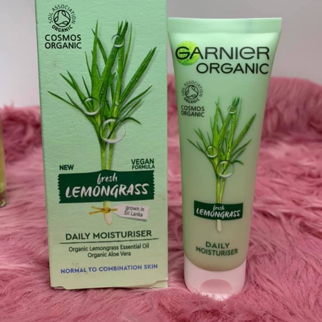 garnier organic moisturiser