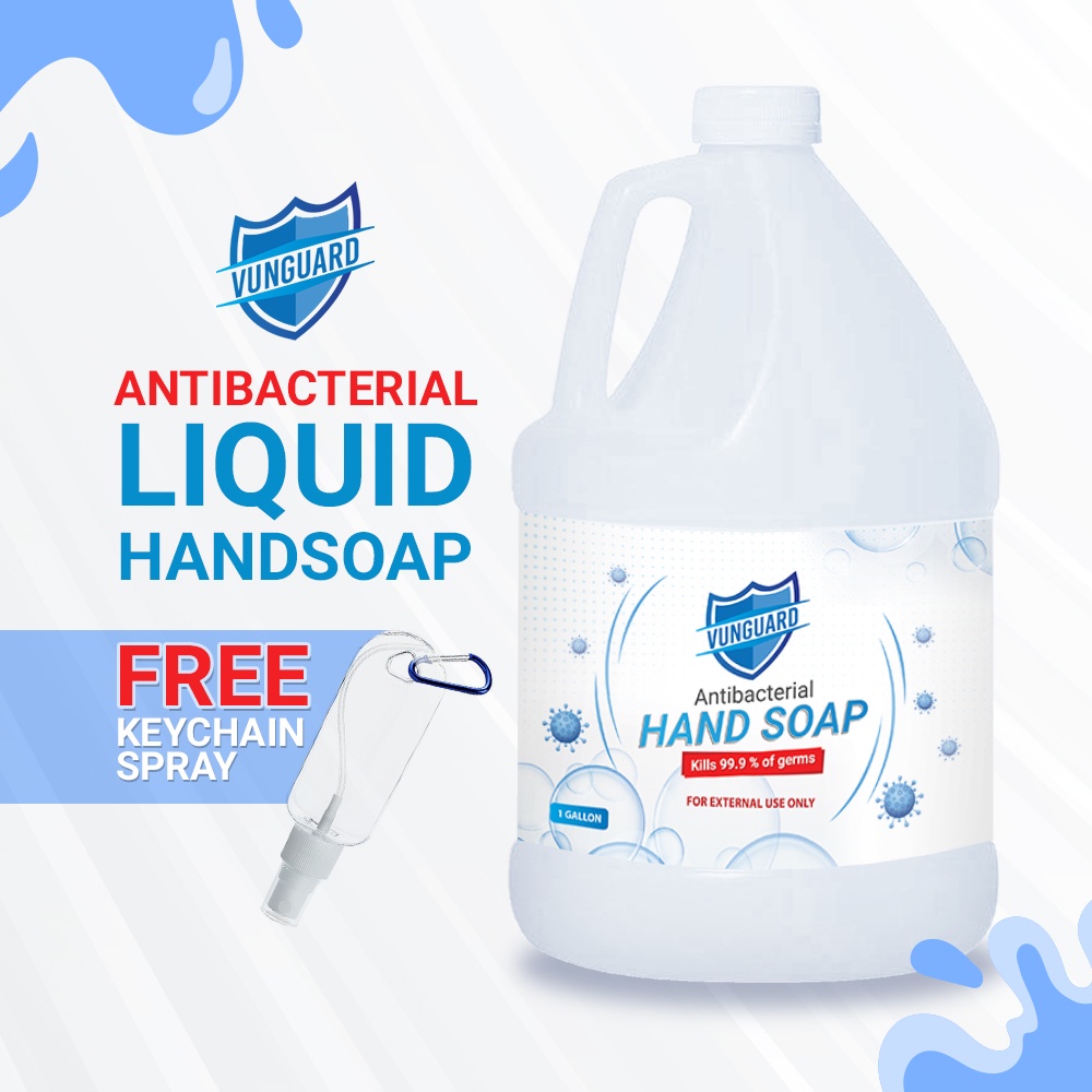 VUNGUARD Antibacterial Liquid Hand Soap 1 Gallon Shopee Philippines