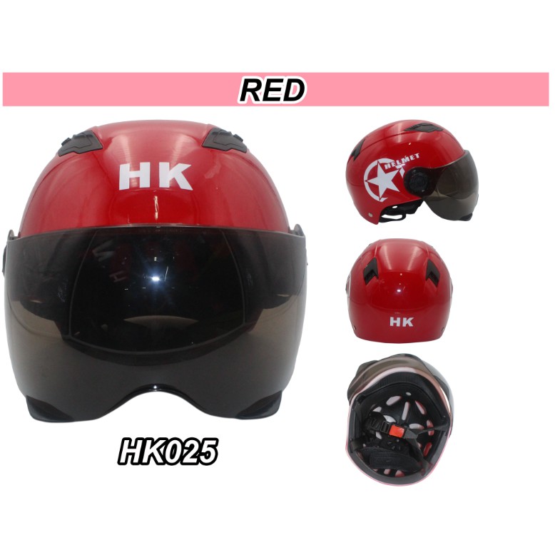 kids open face helmet