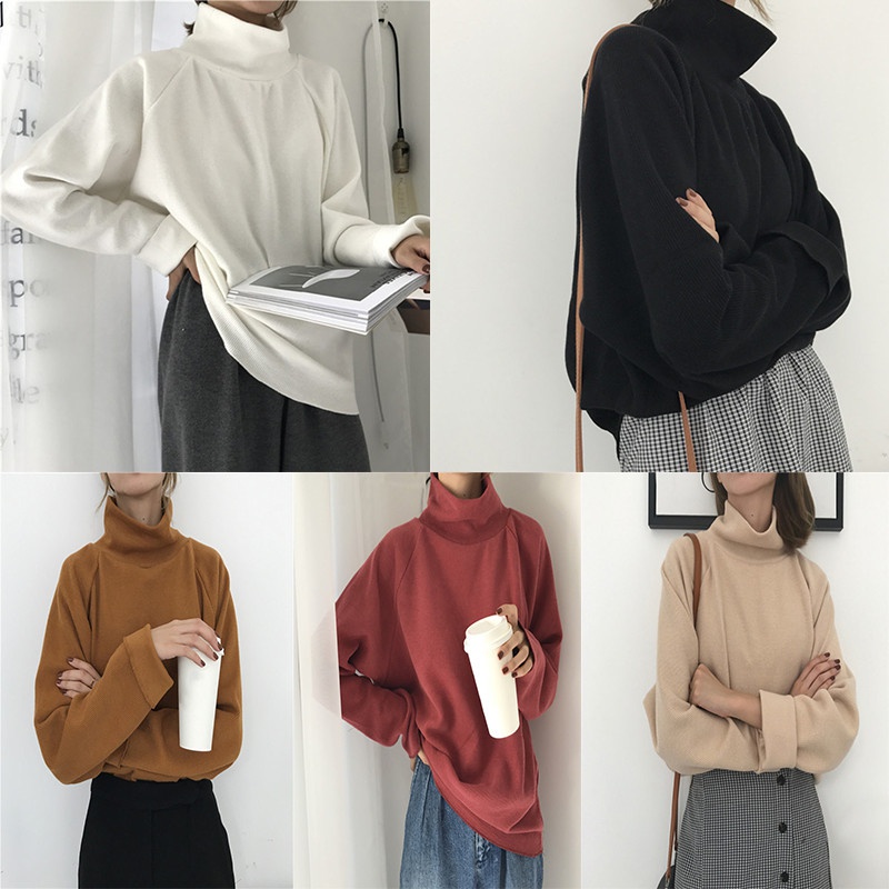 turtleneck sweater shopee