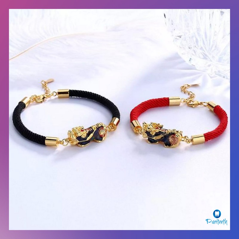 LUCKY ROPE CHANGING COLOR PIYAO BRACELET (LUCKY CHARM) Shopee Philippines