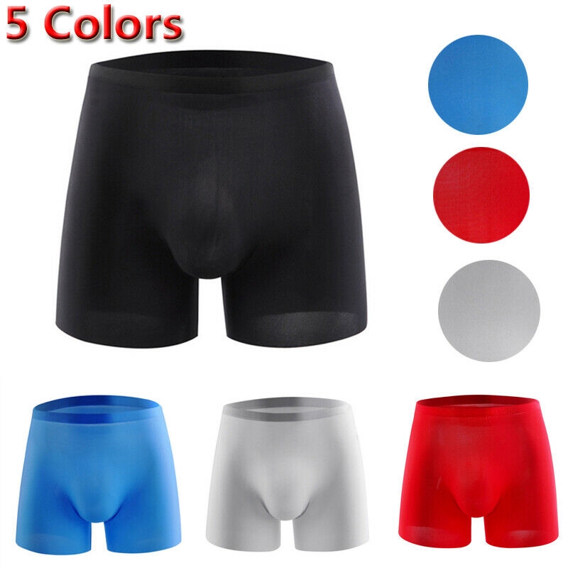 mens ice silk seamless underwear