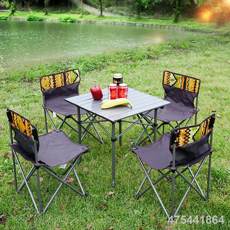 Mga natitiklop na mesa at upuan explorer outdoor folding table and ...