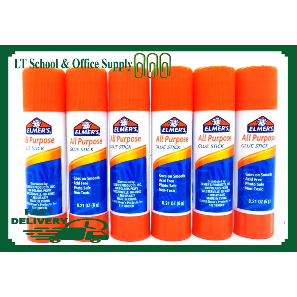 Elmers All Purpose Glue Stick 6g/22g Stick Glue Shopee Philippines