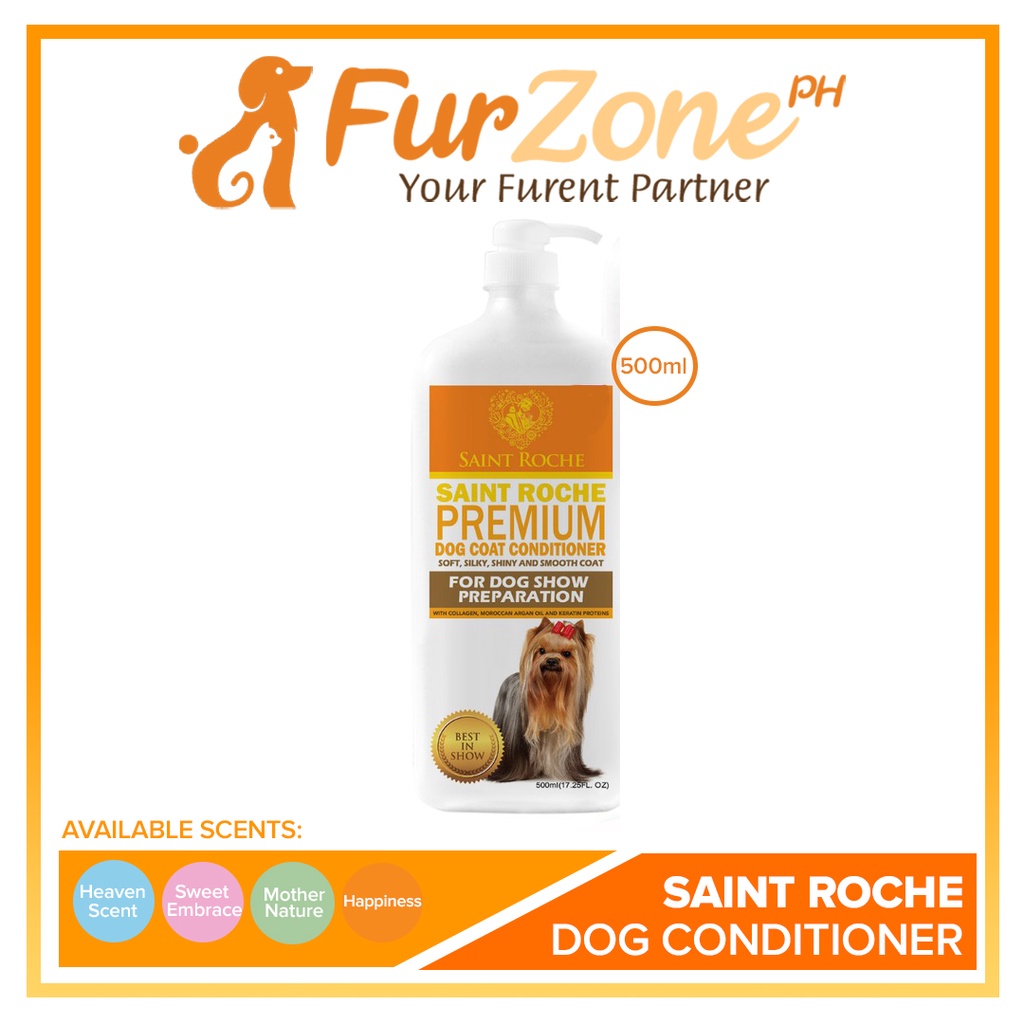 SAINT ROCHE PREMIUM ORGANIC DOG COAT CONDITIONER 500ML Shopee Philippines