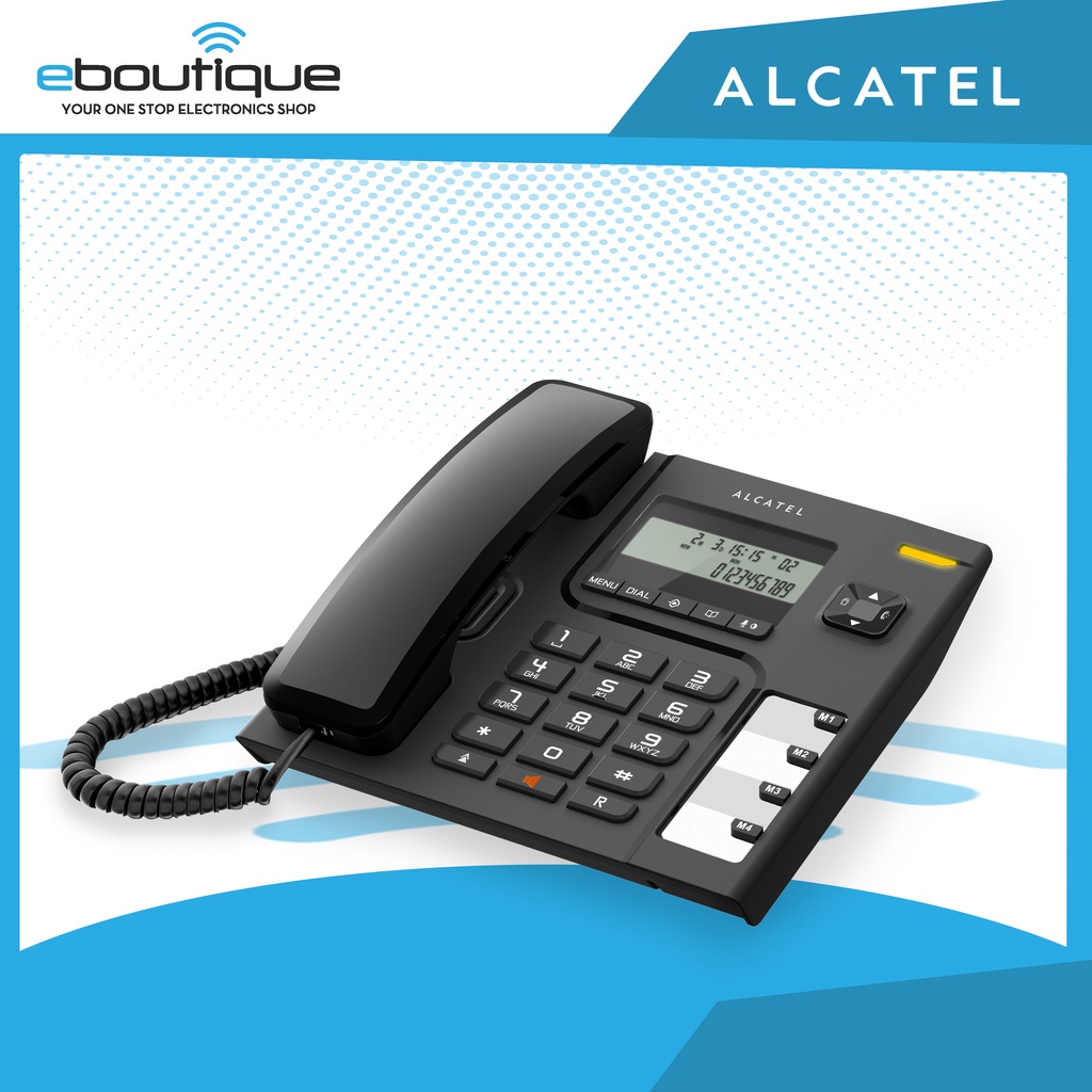 Alcatel Telephone With Caller ID Landline Speaker For Home Office (T56