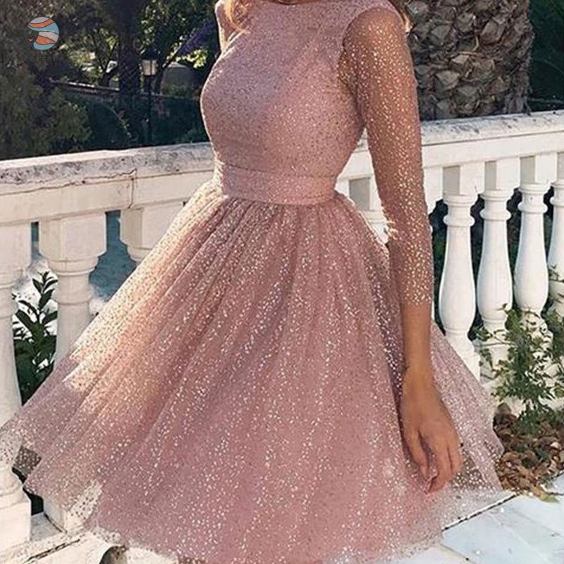 cocktail dress glitter